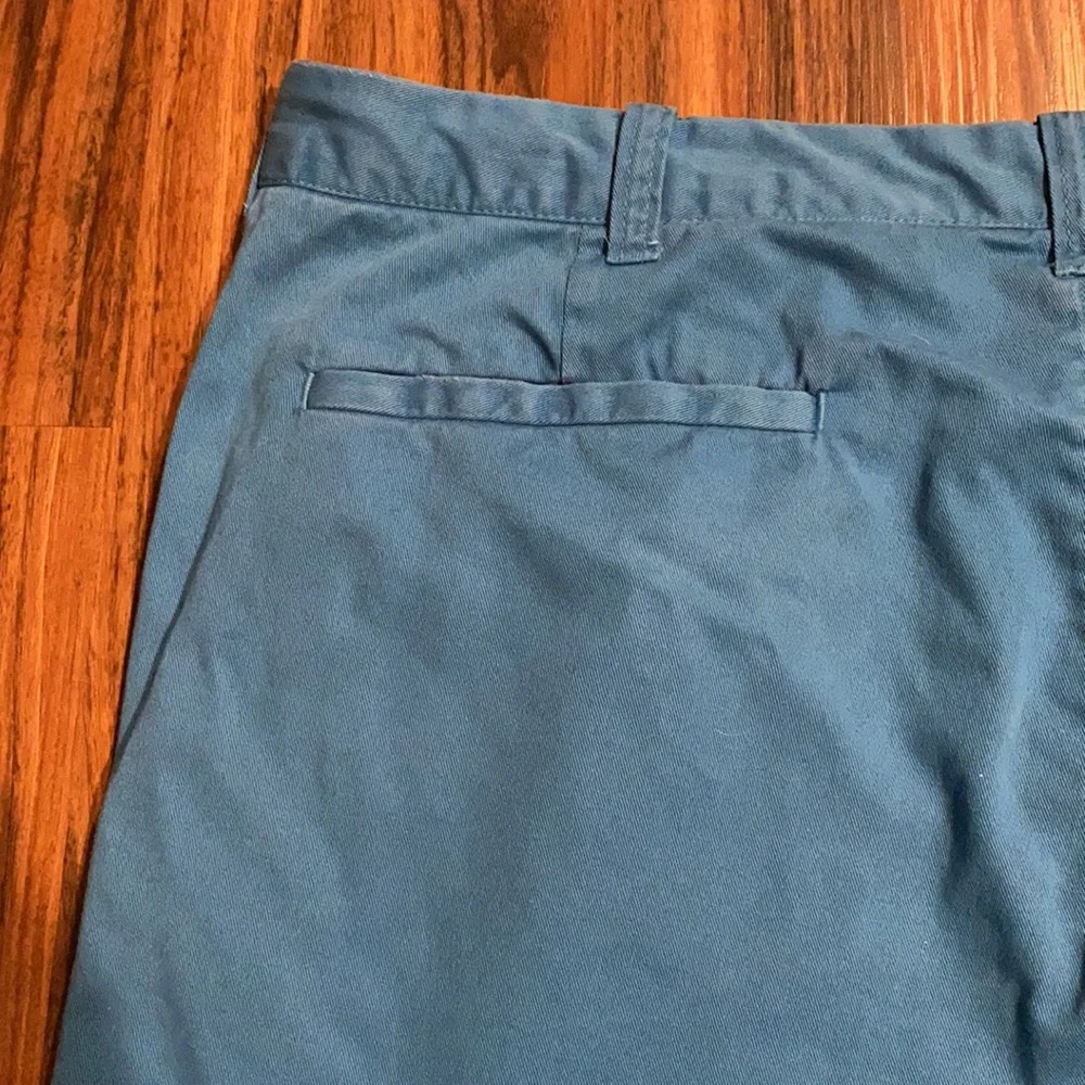 Teal J. Crew Stanton shorts, 36